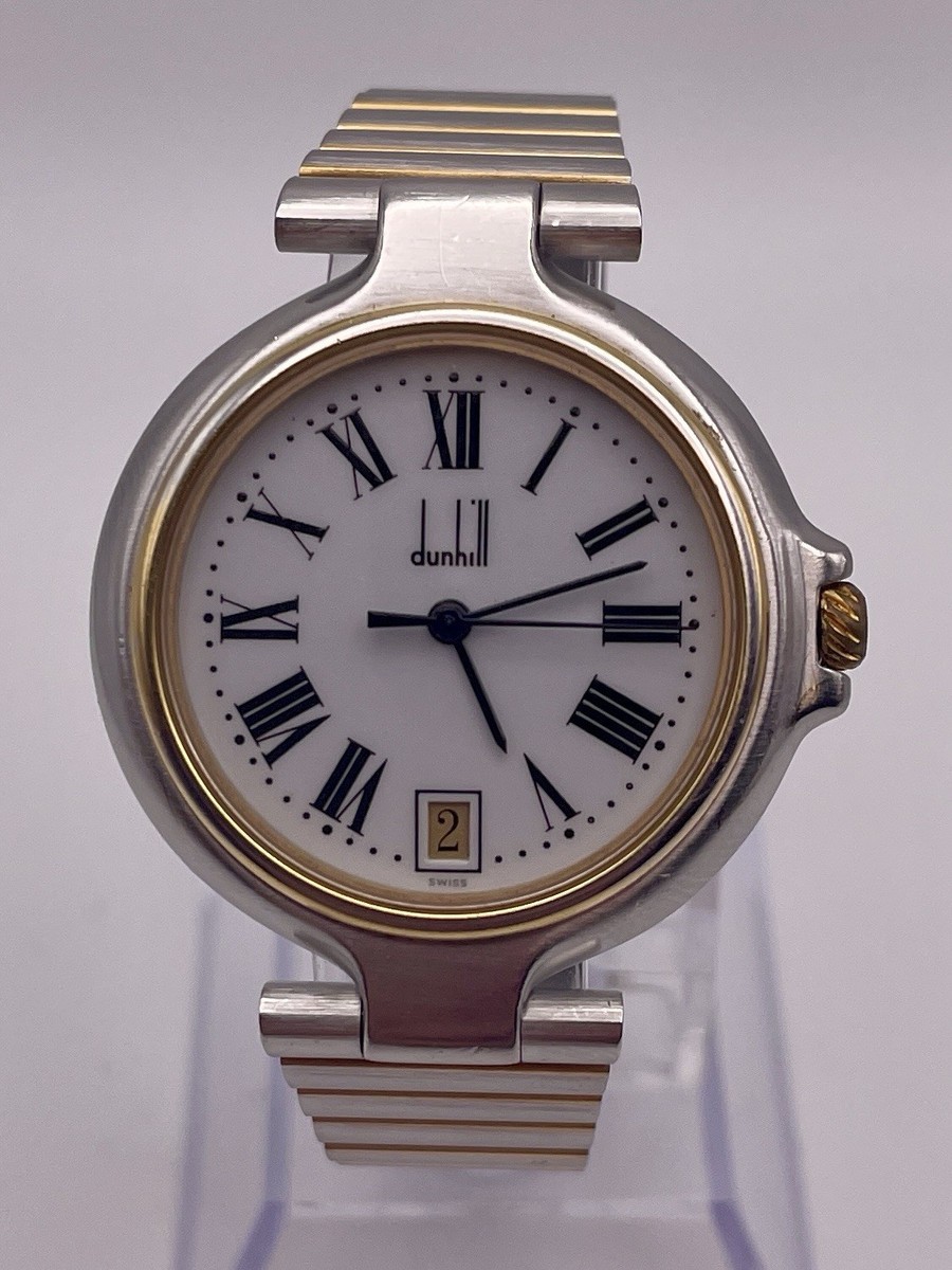 Alfred Dunhill Millennium Calendar Quartz Swiss Men's Watch New