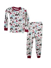 Gymboree Holiday Ski Lodge Pajamas Sz 5T Gymmies Christmas Jammies Unisex