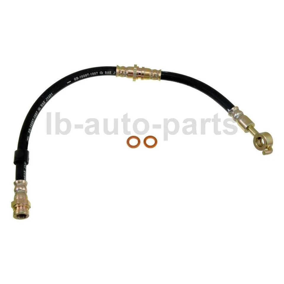 Manguera de freno delantera Dorman 2 piezas para 1992 1993 1994 1995 Mazda MX-3 1,6 L Foto 3 de 4