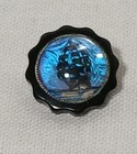 Vintage Domed Lucite Sailing Ship Pin 50s — photo 1