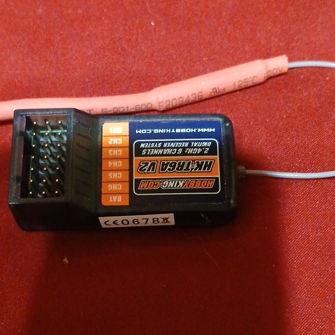 HobbyKing 2.4GHz HKTR6A V2 6-Channel Receiver for RC Model Radio Control