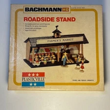 Bachmann HO Scale 2923 Roadside Food Stand Building Unassembled Layout SEE DESCR