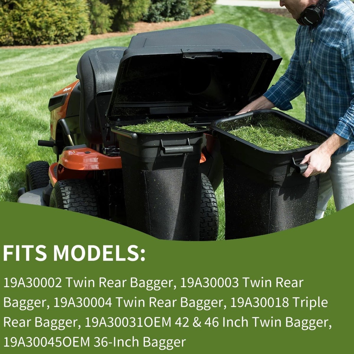 Oem 190 180a Mtd Mower Bagger Oem 190 180a Bolens Lawn Mower Bag