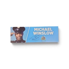 Michael Winslow - Autographed Niagara Falls Comicon 2026 Nameplate event used
