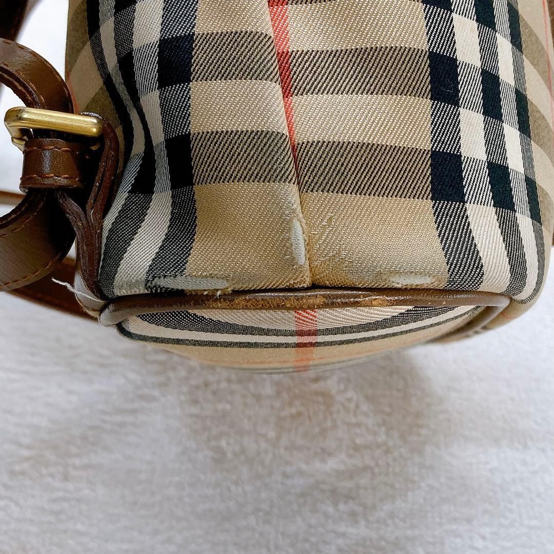 Authentic Burberry Mini Backpack Nova Check Shado… - image 8