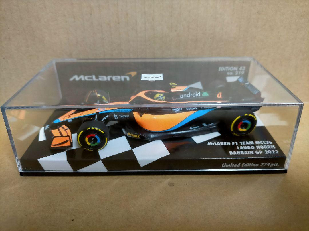 MINICHAMPS F1カー 1/43 スケール Minichamps 1/43 F1 Mclaren Mercedes Mcl36 Norris 2022 Minicar | eBay