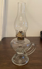 Antique EAPG Large Handle Oil Lamp, P&A Eagle Burner — photo 5
