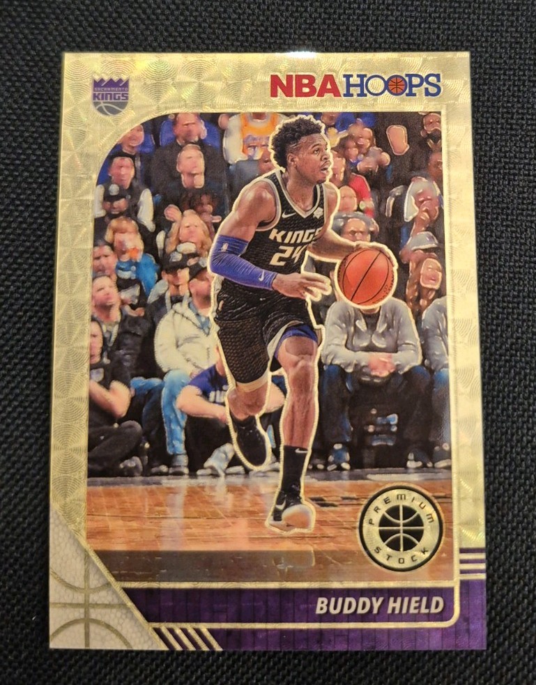 Buddy Hield 2019-20 Hoops Premium Stock Gold Vinyl 1/1 #167