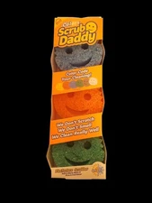 Scrub Daddy Variety Pack 3 Count Colors Flexible Non Scratch Sponges