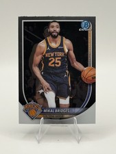 2025-26 Bowman - Mikal Bridges Chrome #BCV-152 - Knicks