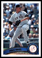 Ivan Nova 2011 Topps #629 New York Yankees MLB READ FREE SHIPPING AutographDen