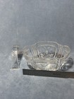 Vintage Crystal Clear Industries Darlington Crystal Basket — photo 3