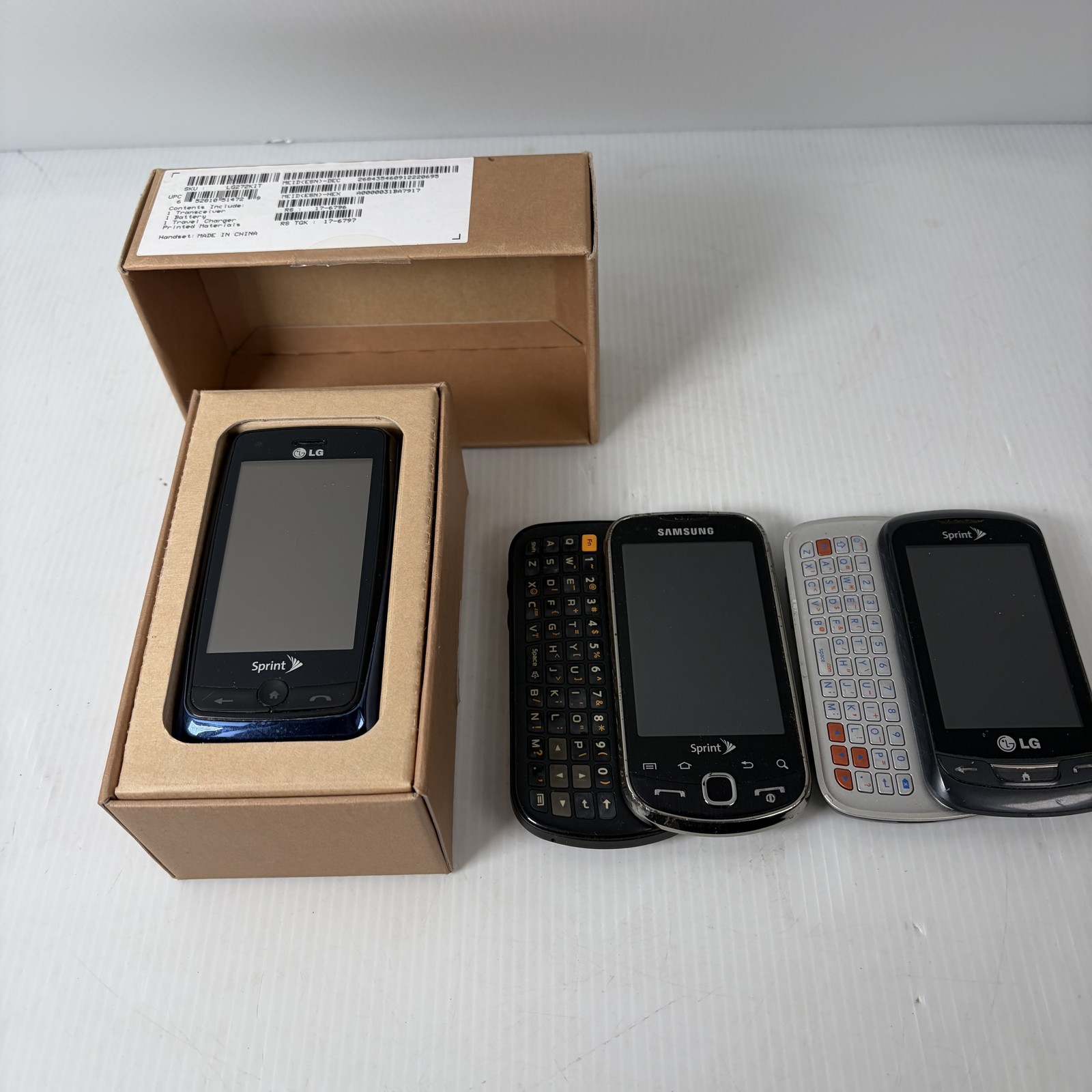 Lg Ln272 Samsung Sph-m910 Slide Qwerty Untested