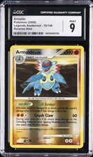 2008 POKEMON LEGENDS AWAKENED REVERSE HOLO #18/146 ARMALDO CGC 9 on eBay