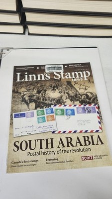 Linn's Stamp News November 2017 South Arabia Stockholm Brazil's Zeppelin