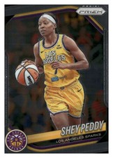 2025 Panini Prizm WNBA #136 - Shey Peddy - Los Angeles Sparks - NM