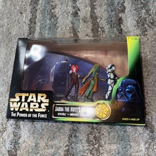 KENNER STAR WARS POWER OF THE FORCE CINEMA SCENES ROTJ JABBA THE HUTT'S DANCERS