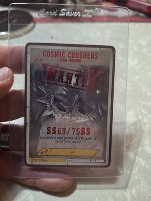Shard Bugs TCG: SERIALIZED COSMIC CRUSHERS 69/75 First Bounty Set 2
