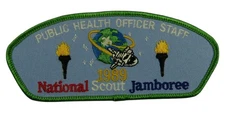 1989 Jamboree Public Health Officer Staff JSP GRN Bdr (VT2078)