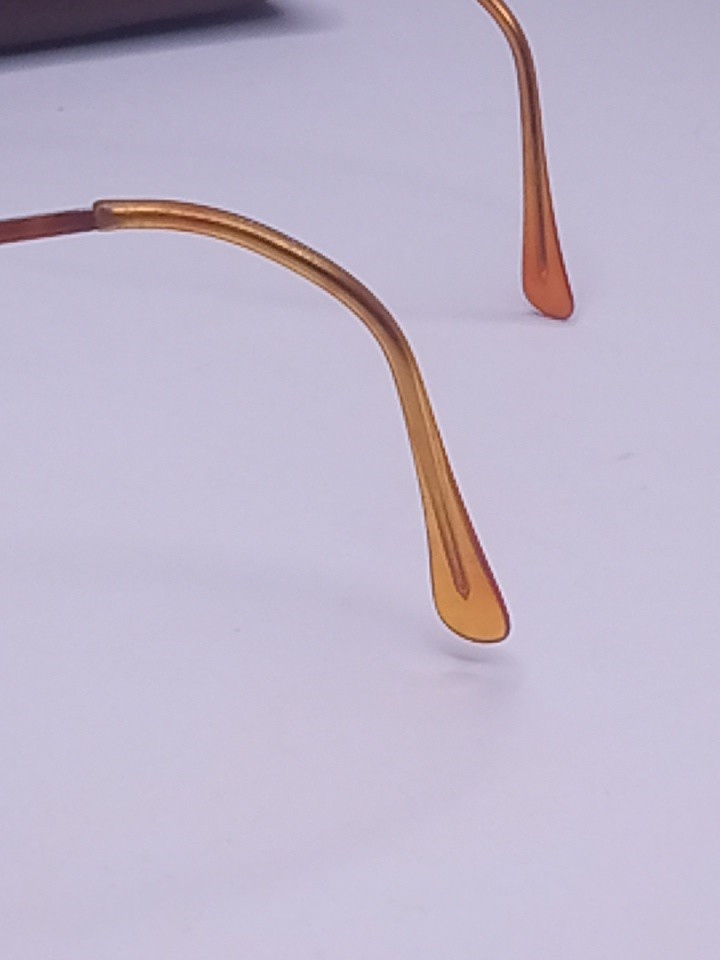 VTG POLO RALPH LAUREN CLASSIC VI 49/19/145 GOLD TORTOISE ROUND FRAMES ONLY  thumbnail 12