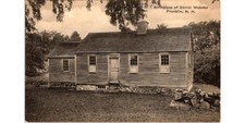 Birthplace of Daniel Webster Franklin NH Albertype Collotype Postcard 1920s