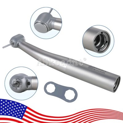 Dental High Speed Fiber Optic LED Handpiece Four Spray fit KV MULTIflex Coupling