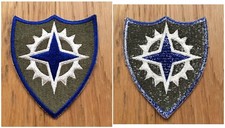 US ww2 Patch insigne 16th army normandie dday Utah para veste casque GI ardennes