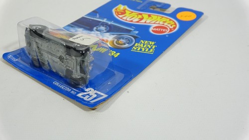 1991 Hot Wheels Die Cast Car Silver 3-Window '34 New Paint Style - #257 - #12350 - Picture 5 of 11