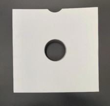 Premium 12" DJ Masterbag Sleeves w/ Thumb Cut White Card Vinyl Record Outers