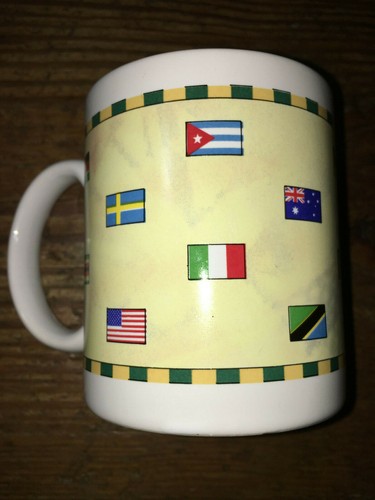 1996 Atlanta Olympics Hallmark Souvenir Mugs Set World Flags Past Cities Posters - Picture 5 of 12