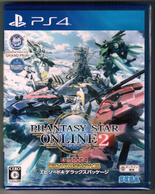 Japanese Edition Sega Games Ps4 Phantasy Star Online 2 Episode 4 Deluxe Package For Sale Online Ebay