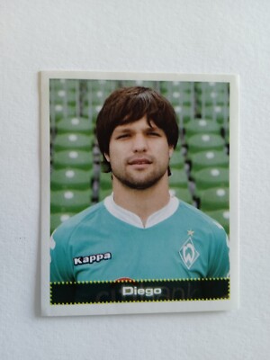 FIGURINE BUNDESLIGA FUSSBALL PANINI 2007/2008 WENDER BREMA DIEGO n 107 VELINA