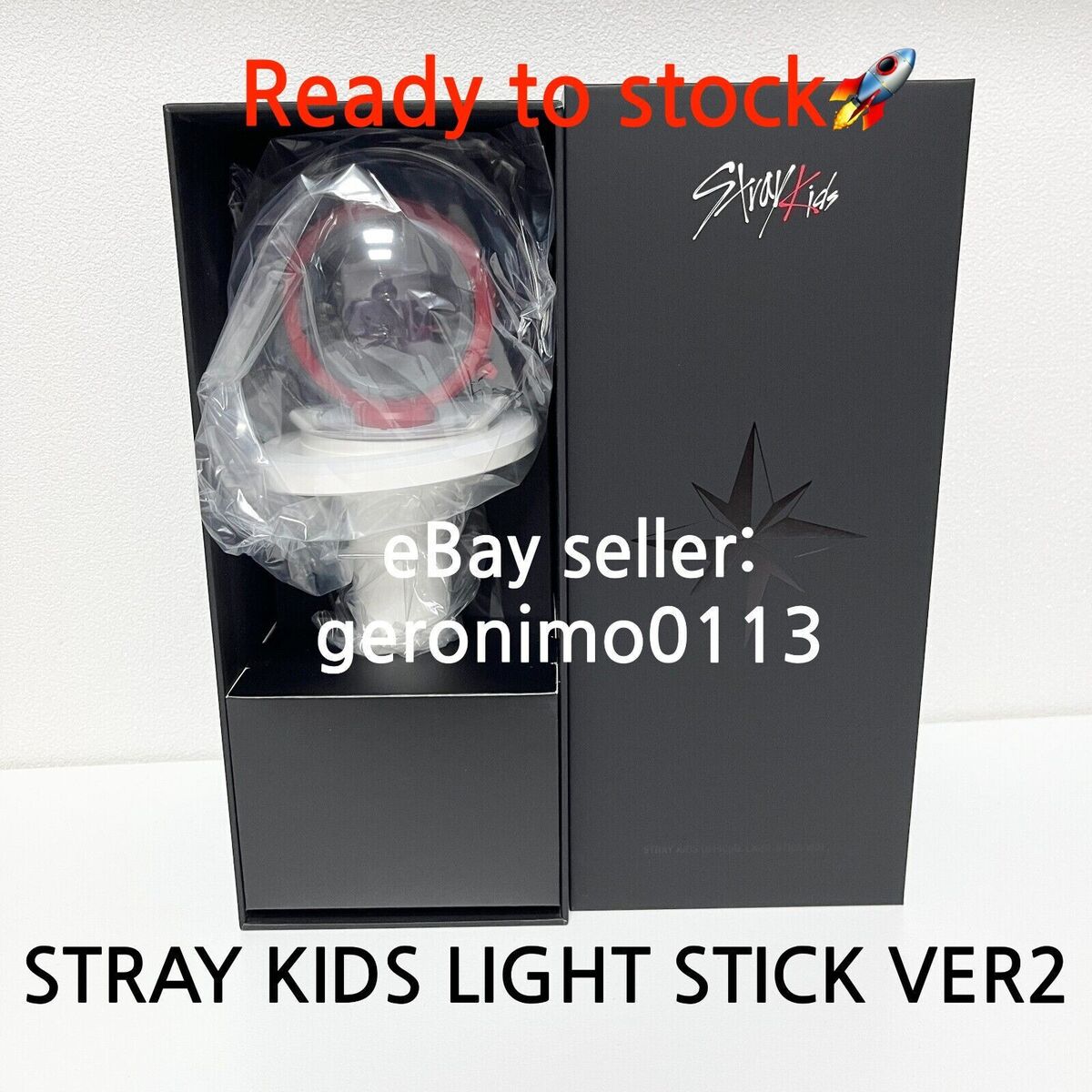 Stray Kids Light stick Ver 2 unboxing (+Compare to Ver 1) 