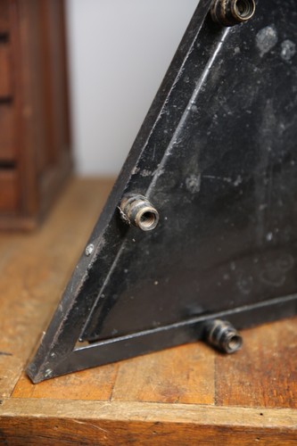 Vintage Antique Odd Fellows Pyramid light Lamp Triangle Oddity Black gothic - Picture 5 of 15