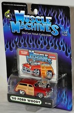 Muscle Machines 1950 50 Ford Woody Red Supercharged 01-22 Moc Vhtf 2000 Muscle Machines 1950 50 Ford Woody Red Supercharged 01-22 Moc Vhtf 2000