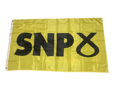 BRANDNEU Die SNP Schottische Nationalpartei Flagge 5 Fuß mal 3 Fuß Schottland Schottisch
