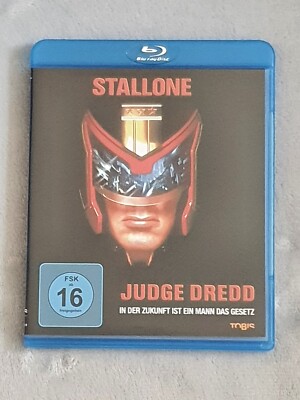 Judge Dredd [Blu-ray] Sylvester Stallone Aus Sammlung RARITÄT OOP TOP ZUSTAND !!
