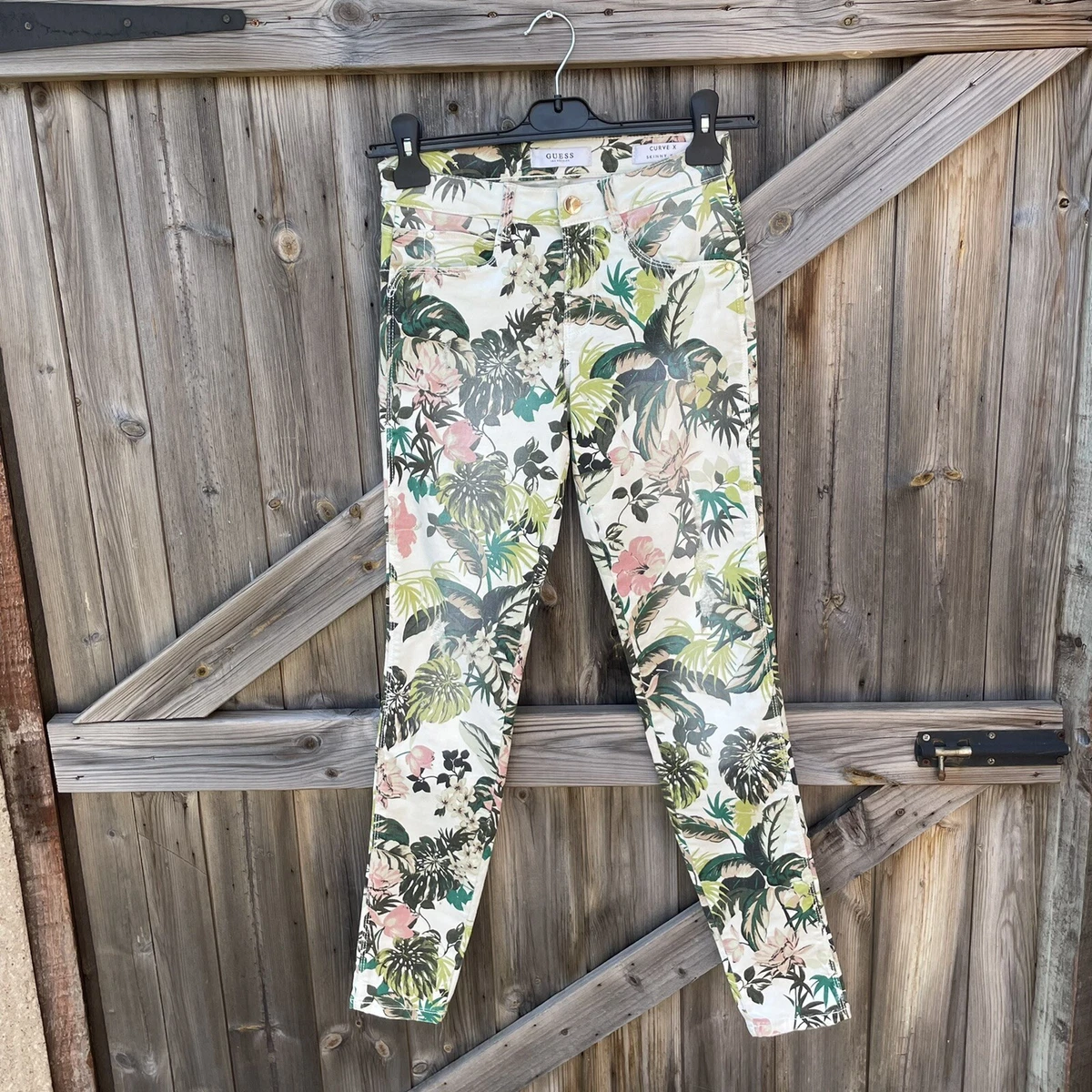 Guess floral clearance jeans