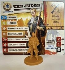 Zombicide Undead Or Alive The Judge (Ginsburg) Survivor Dead West Box CMON