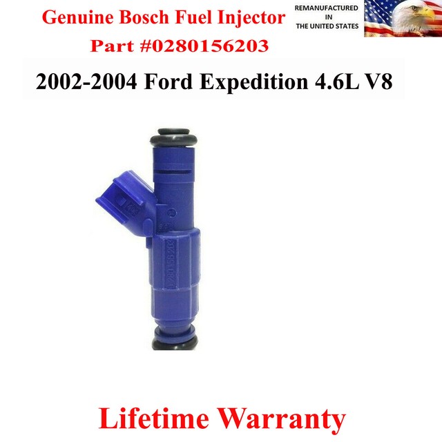 Genuine Bosch fuel Injector 20022004 Ford Expedition 4.6L V8 eBay