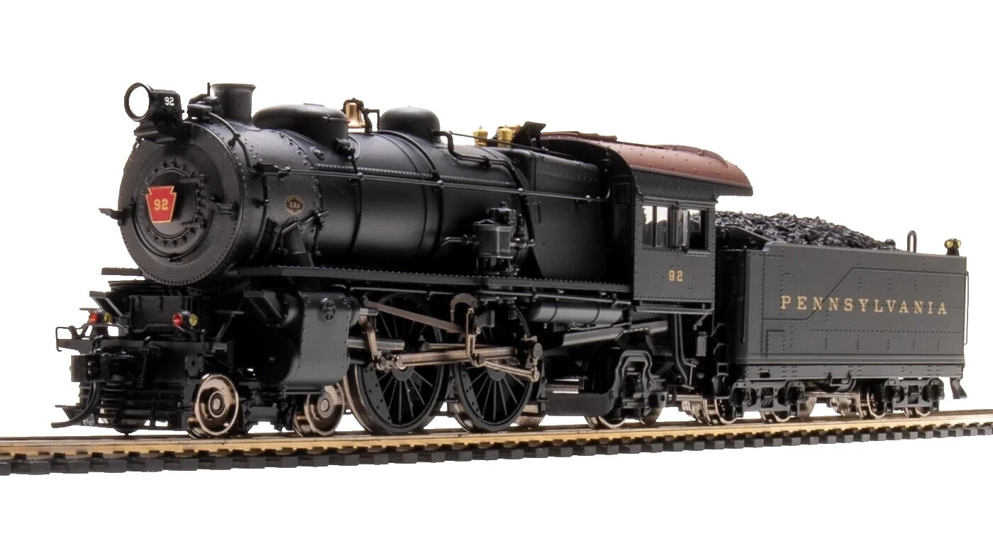 Modelo de plástico negro Broadway Limited Imports trenes