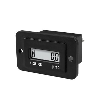 Jayron Digitaler Zeitzähler LCD Rechteckig AC 86-230V Zurücksetzbar...