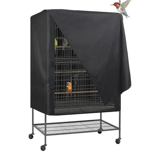 Bird Cage Cover Waterproof Dustproof Oxford Cloth Cage Cover Protective Bird