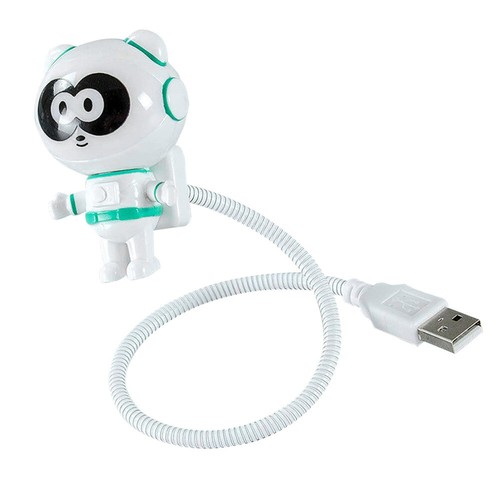 Statua Decorazione Camera Nursery Lampada Notturna Led Statua Astronauta