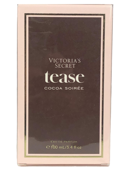 VICTORIA'S SECRET TEASE COCOA SOIREE PERFUME EDP 3.4 oz 100 ml New