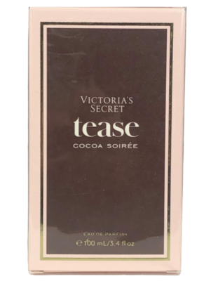 VICTORIA'S SECRET TEASE COCOA SOIREE PERFUME EDP 3.4 oz 100 ml New