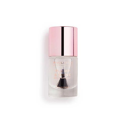 Revolution Nail Polish Plump and Shine Gel Top Coat BNIB 10ml each (pack of 3)