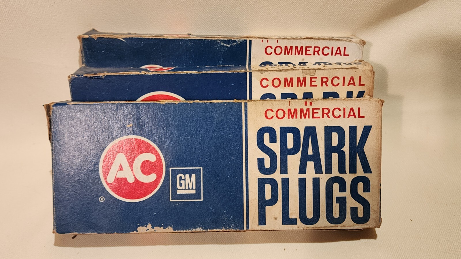 3 Boxes Vintage AC GM Comm. Spark Plugs 2 x C42N 5612235  1 x C42-1 5612140