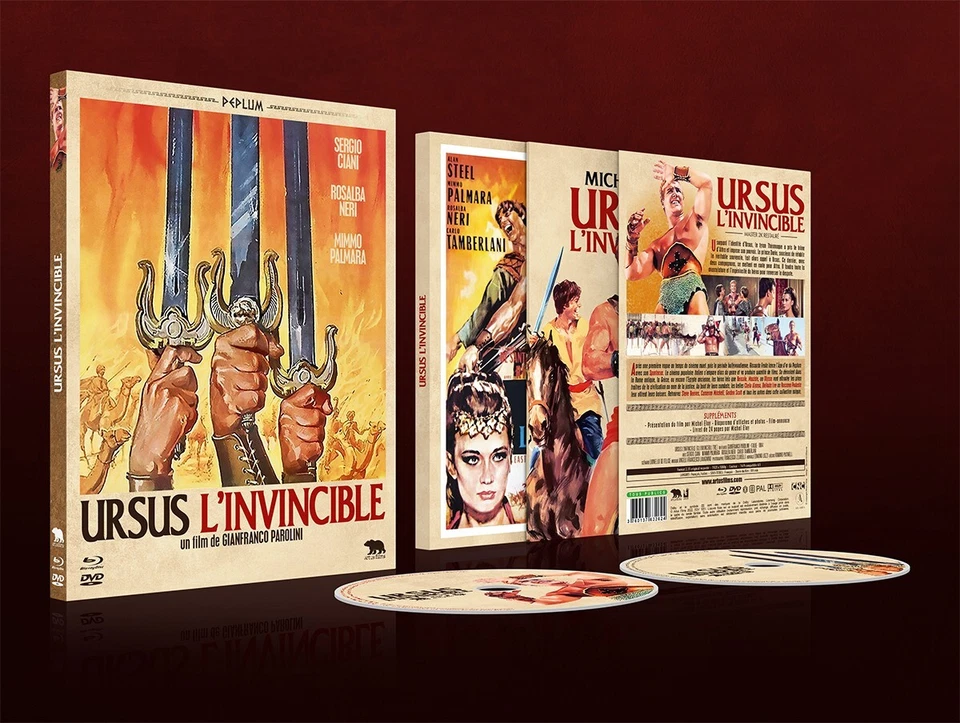 Ursus, l'invincible [Édition Collector Blu-ray + DVD + Livre] - Photo 1/1