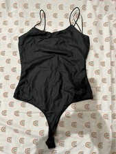 fashion nova Bodysuit Black Small 